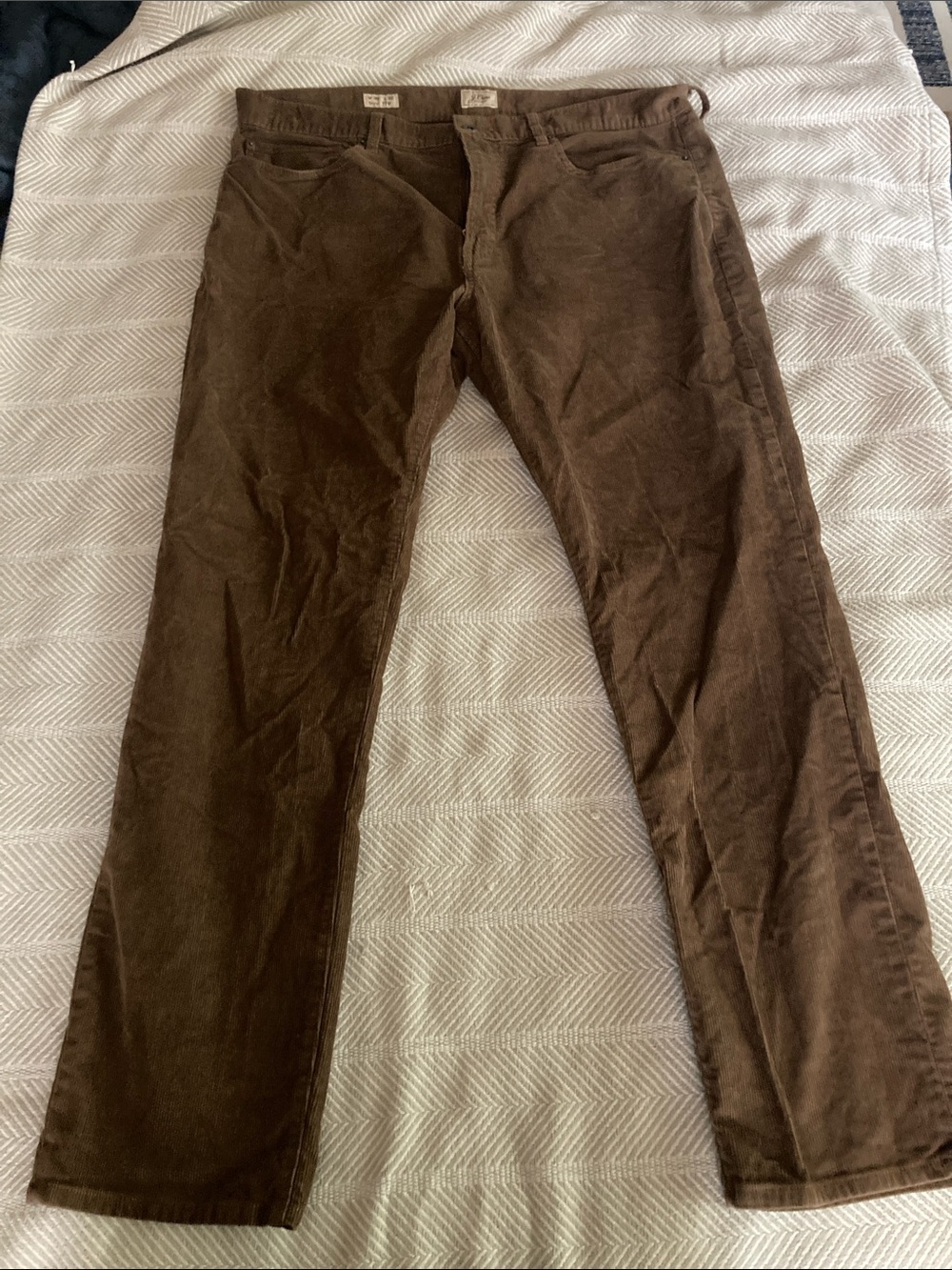 J. Crew Brown Corduroy Trousers style 770